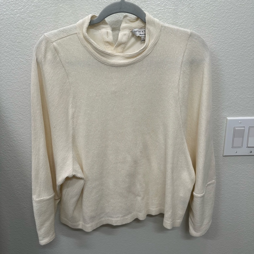 Madewell Cream Blouse